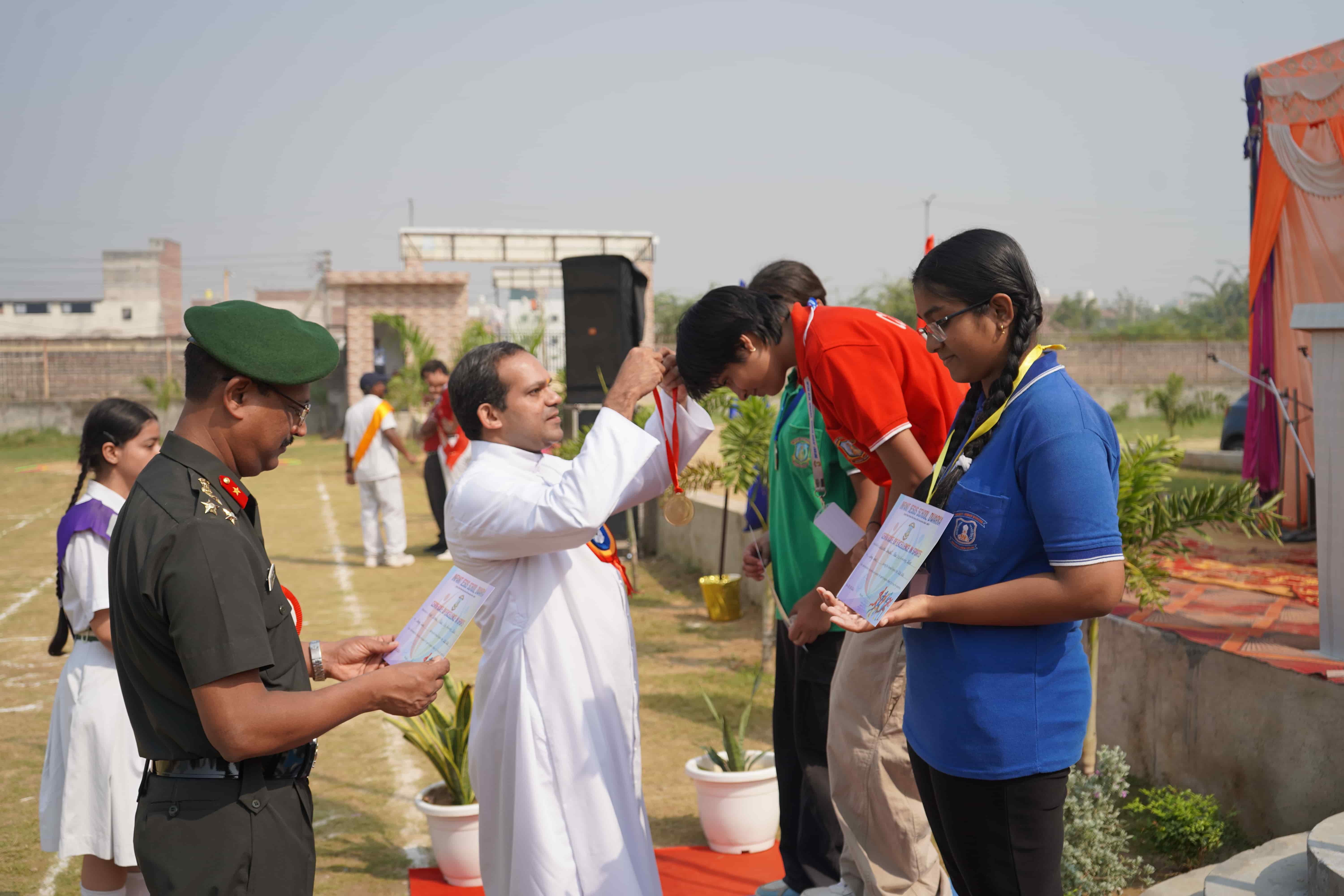 Students performing at Autumn Festival